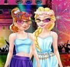 Anna e Elsa roupas para festa de verão