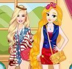 Barbie e Rapunzel moda