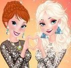 Elsa e Anna na balada