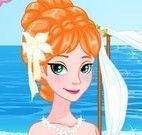 Princesa Anna noiva da praia