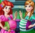 Anna e Ariel grávidas