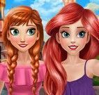 Anna e Ariel selfie
