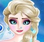 Elsa piercing no nariz