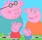 Família Peppa Pig quebra cabeça