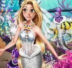 Noiva sereia Rapunzel