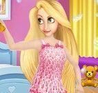 Rapunzel e Elsa pijamas