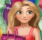 Rapunzel e Elsa roupas fashion