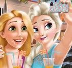 Selfie Rapunzel e Elsa
