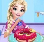 Decorar donuts da Elsa