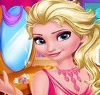 Elsa achar objetos e vestir