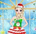 Elsa roupas de natal