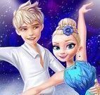 Jack e Elsa bailarinos