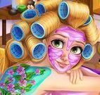 Rapunzel limpeza facial e massagem