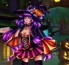 Vestir bruxa do Halloween