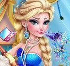 Elsa maquiagem