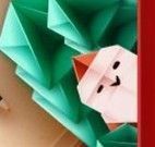 Origami de natal
