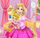 Rapunzel decorar quarto da bebê