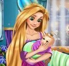 Rapunzel e a bebê