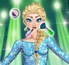 Elsa maquiagem de festa