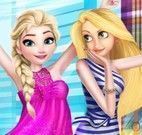 Modelos Elsa e Rapunzel