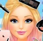 Barbie salão de beleza maquiar