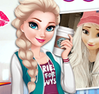 Anna e Elsa moda e maquiar