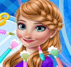 Anna princesa Frozen maquiar