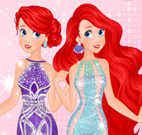 Ariel sereia moda fashion