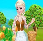 Elsa na fazenda