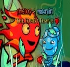 Fireboy and Watergirl in the forest temple