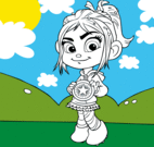 VANELLOPE COLORING BOOK