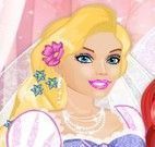 Barbie noiva vestido de princesa