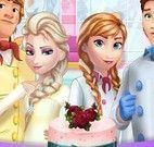 Frozen bolo de casamento