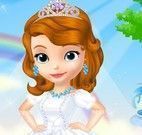 Vestir princesa Sofia noiva