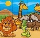 Puzzle infantil dos animais