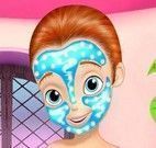 Tratamento facial da Princesa Sofia