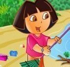 Limpar praia com Dora