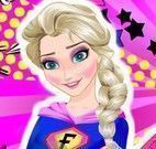 Vestir Super Anna e Super Elsa