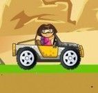Dora dirigir no deserto