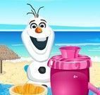 Olaf fazer suco