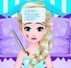Bebê Elsa no hospital