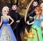 Princesas Frozen e Malévola