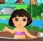 Dora na banheira