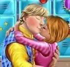 Beijo da Anna e Kristoff