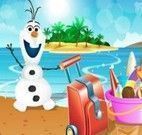 Olaf na praia