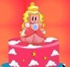 Decorar bolo da princesa Peach