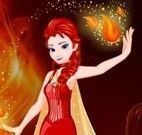 Elsa dança do fogo