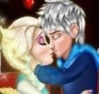 Elsa e Jack beijo no cinema