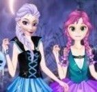 Fantasia Elsa e Anna halloween