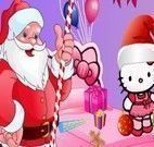 Arrumar quarto de Natal da Hello Kitty